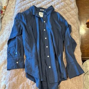 Abercrombie & Fitch Blue Button Down Shirt